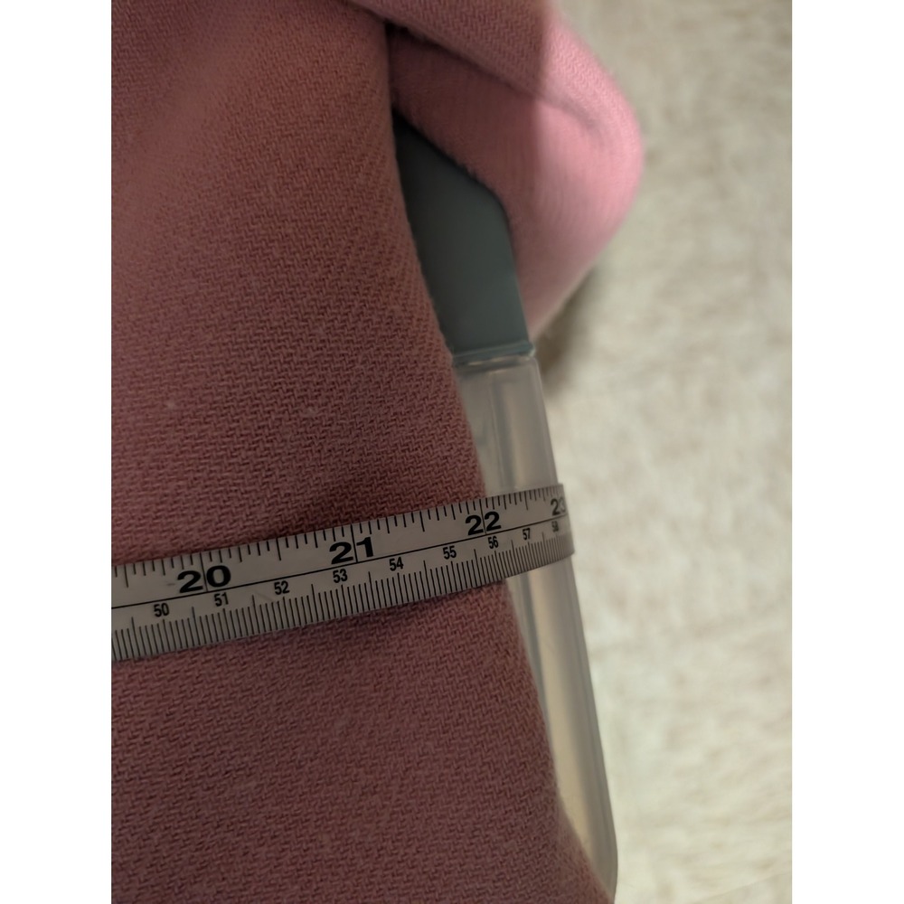 Kate Spade Etta Walking Coat Wool Blend Bow Collar Pink 8 Coquette Preppy Mod - Picture 13 of 14